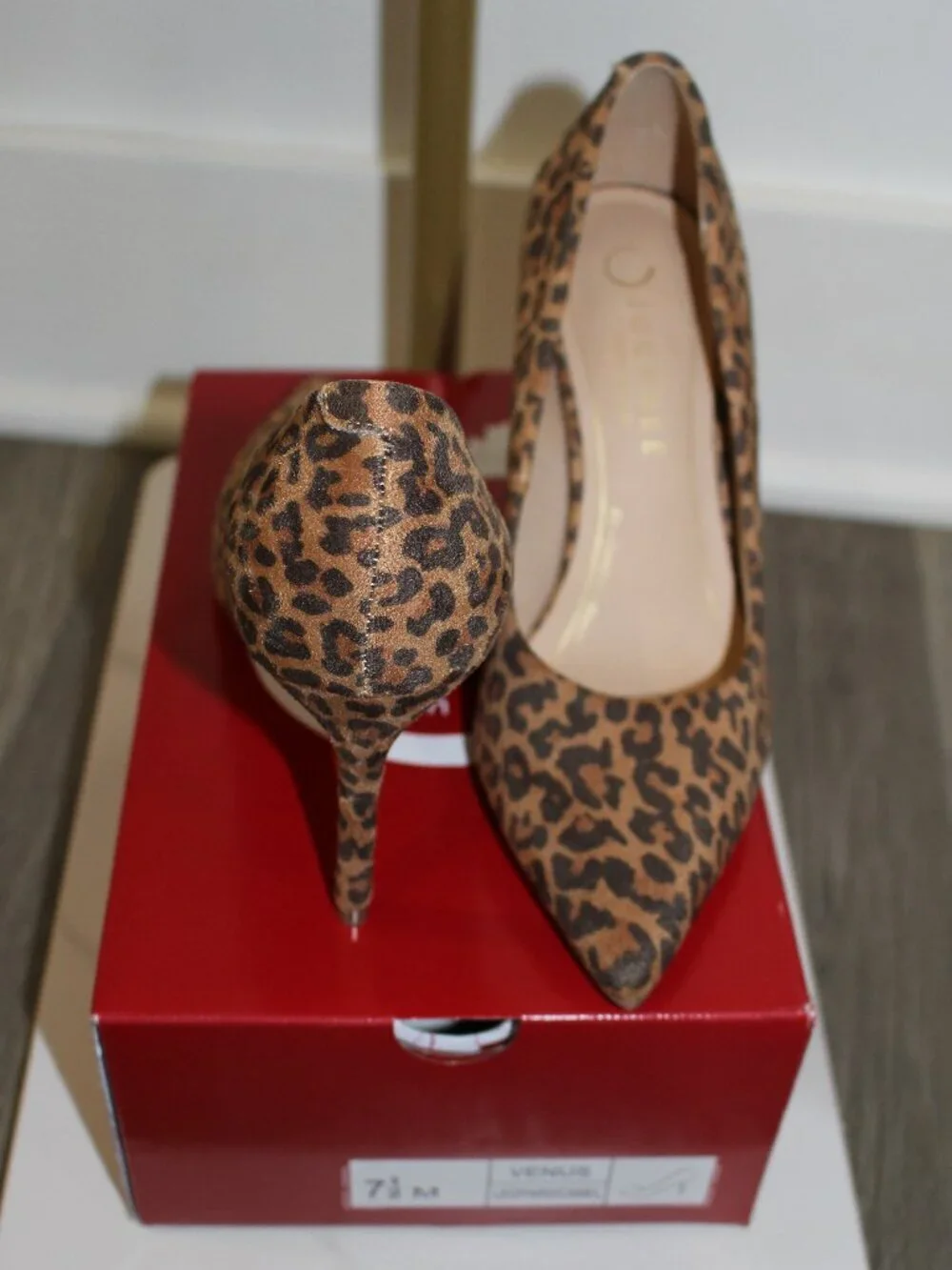 Journee Venus Leopard Pump Heels